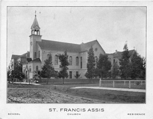 St. Francis of Assisi Church Raised 1901