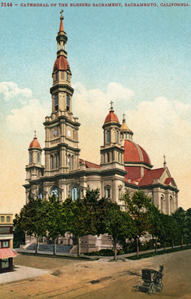 Postcard of Cathedral of the Blessed Sacrament