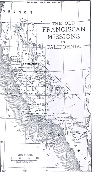 The Old Franciscan Missions in California