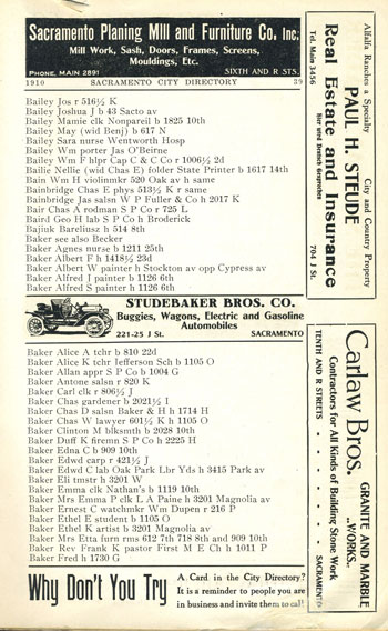 Studebaker Brothers, Advertisement